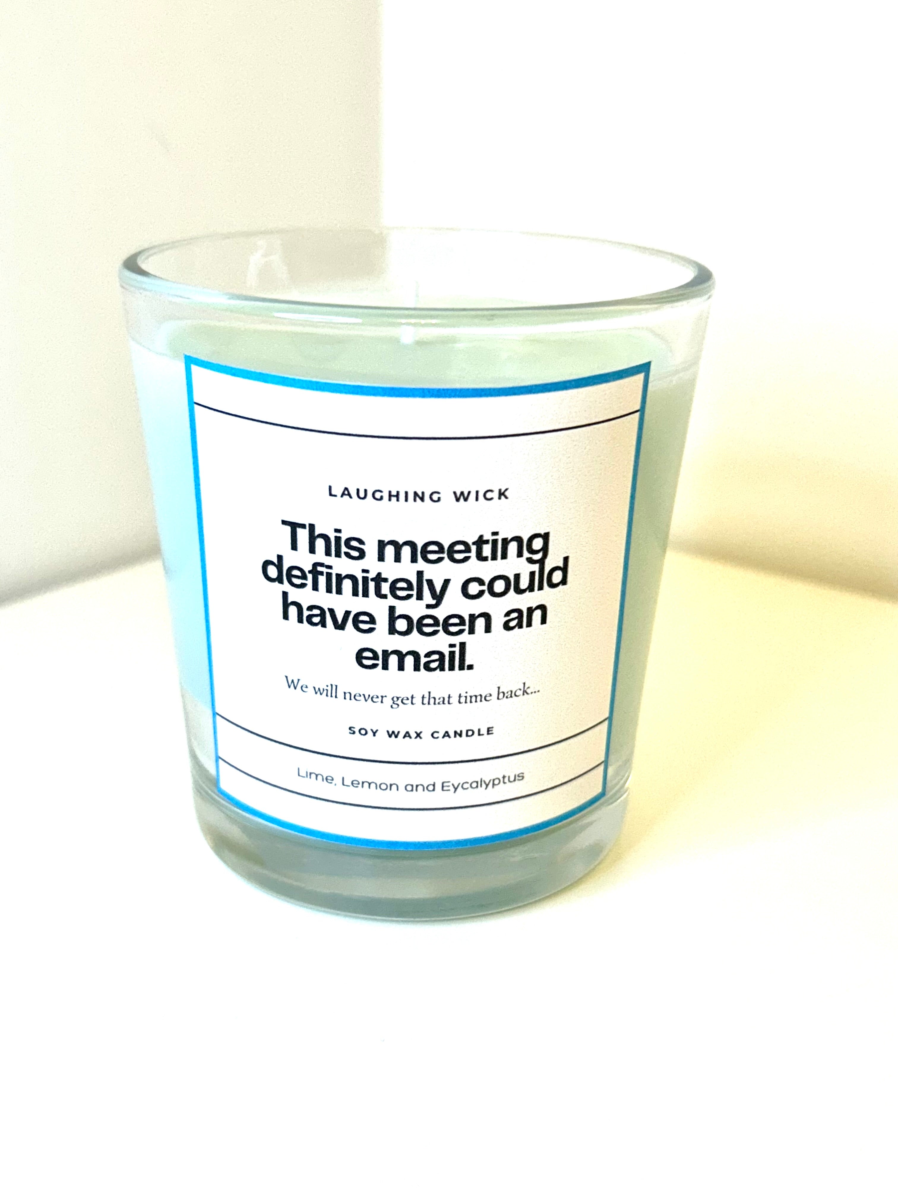 This meeting definitely could have been an email.