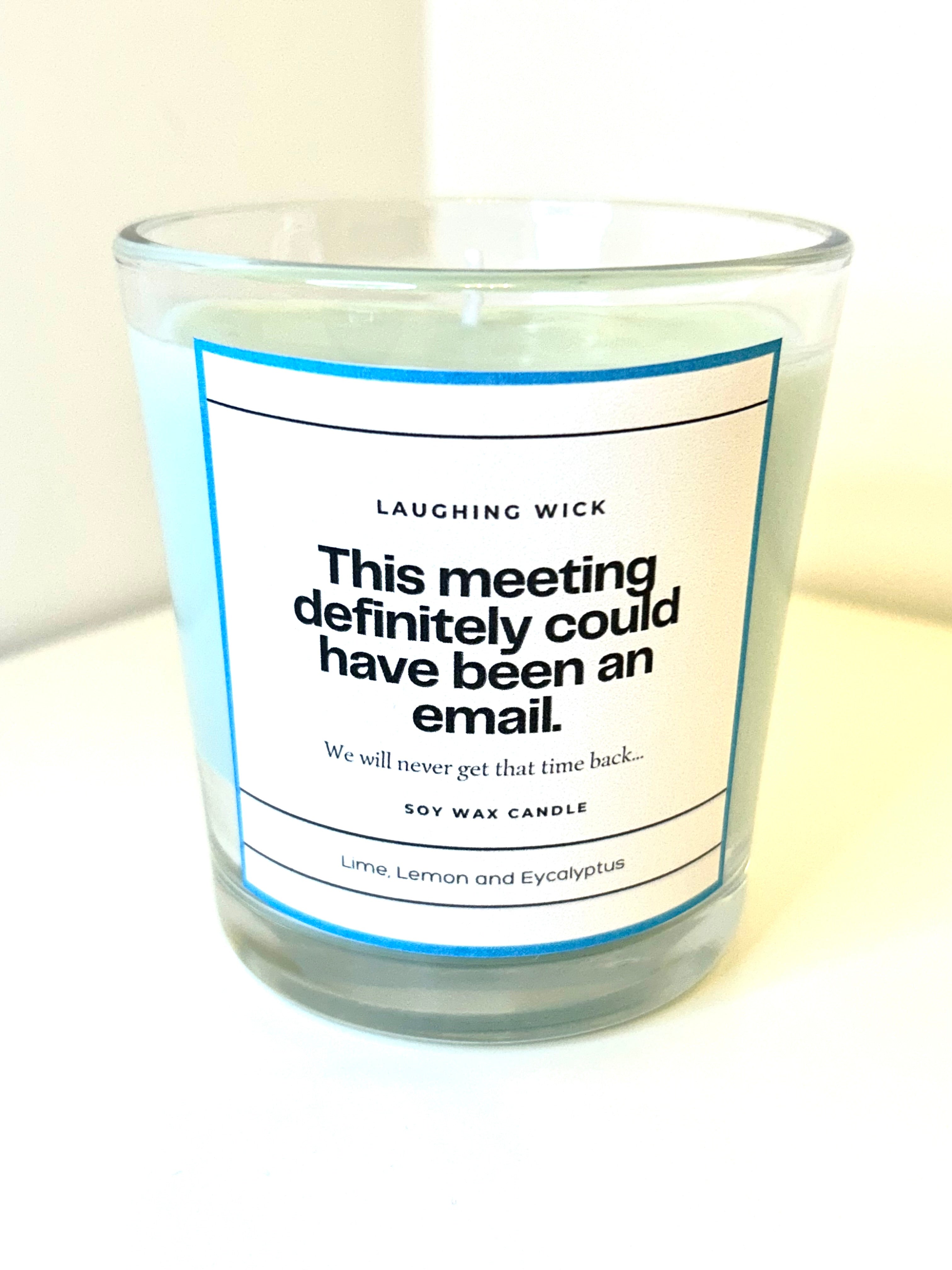 This meeting definitely could have been an email.