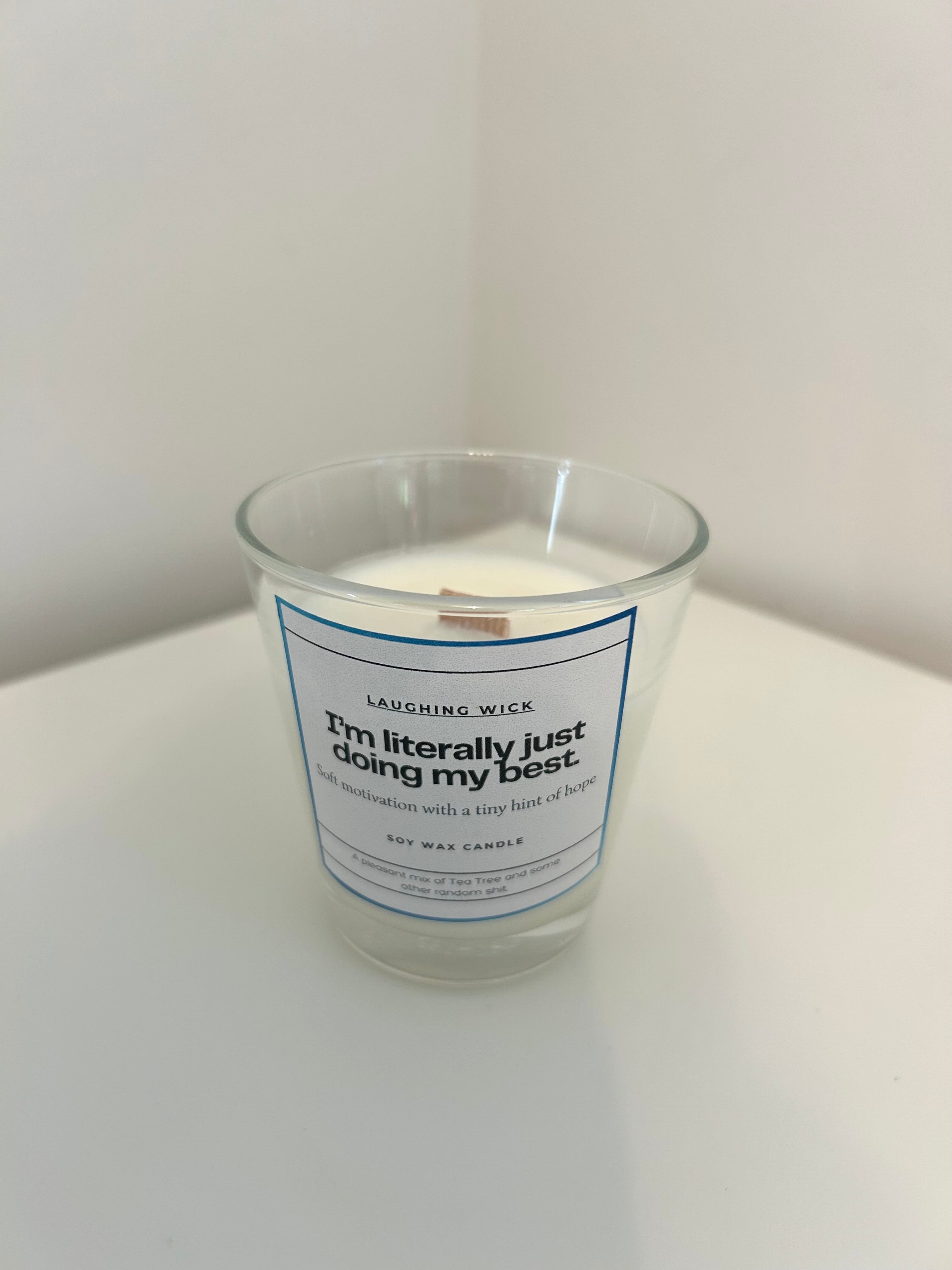 I'm literally just doing my best.