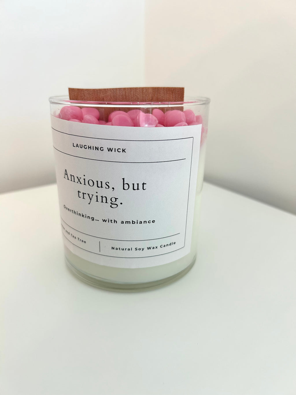 Anxious, but trying.
