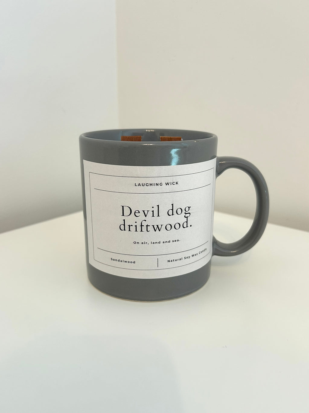 Devil dog driftwood.