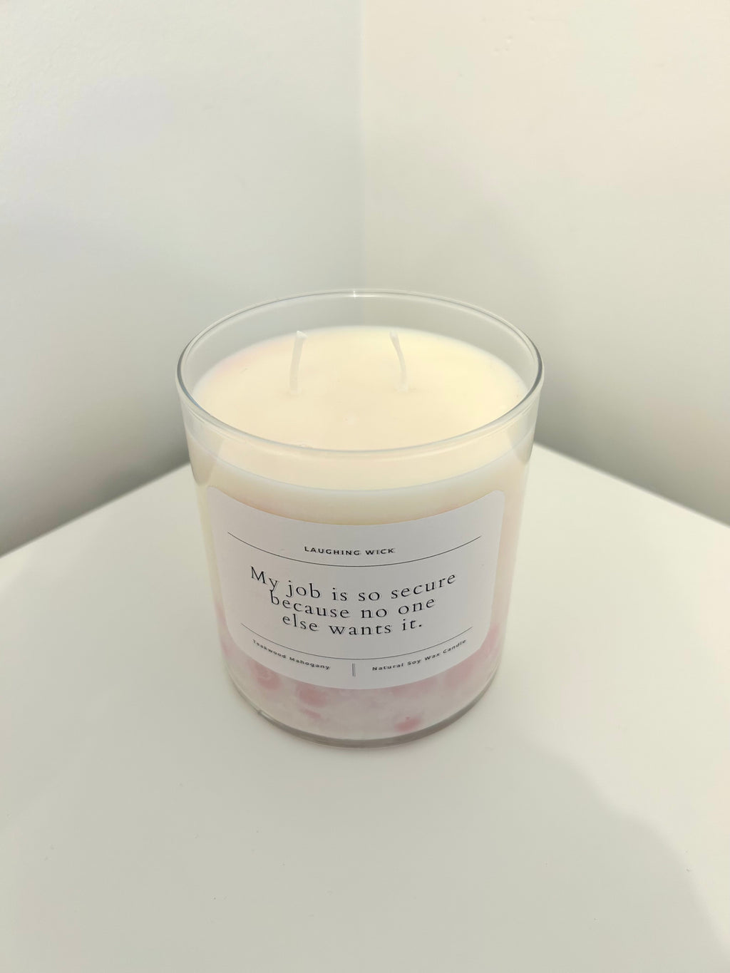 My job is so secure.